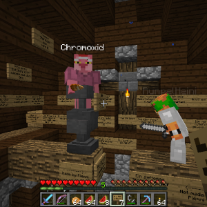 Chromos neuer Thron :3