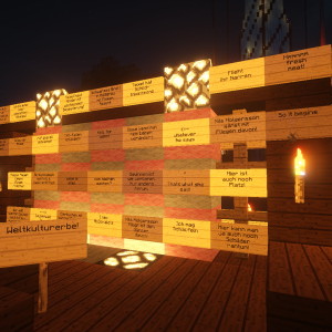 Klassischer Schilderwald