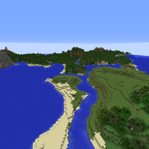 Blick Richtung Spawn