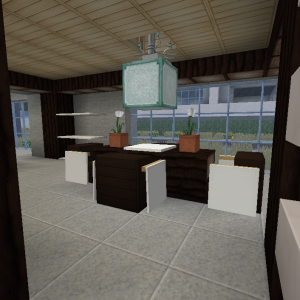 Küchentisch mit Aussicht