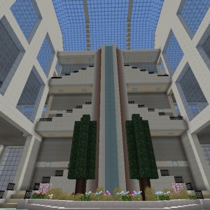 Eingangshalle zum Netherportal