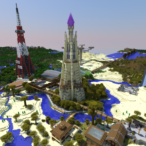 Blick zum Spawn [September 2014]