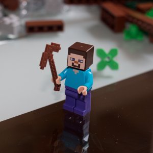 Steve mit Spitzhacke