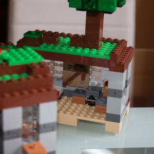 Innenansicht des Häuschens