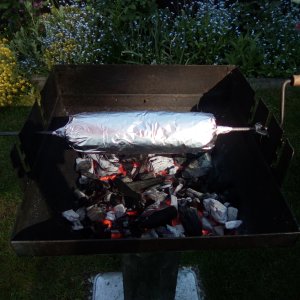 Jetzt 2 Stunden fleißig drehen.