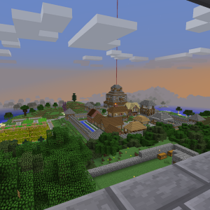 Ausblick auf Goldhall