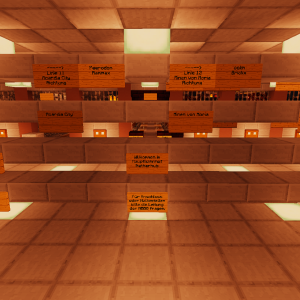 Hauptbahnhof im Nether / Übersichtskarte