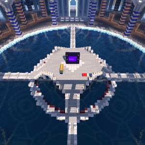 Die Wasserhalbkugel.