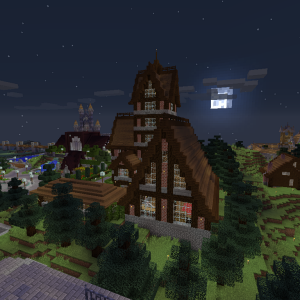 Anwesen im Gothik-Stil