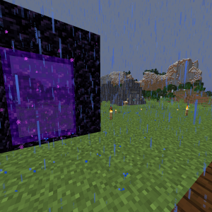 Der Eingang hinter dem Portal