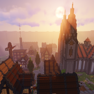 View of the inner City from on of the Castletowers