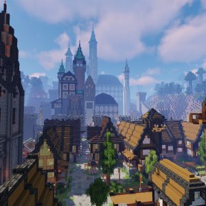 View of the Castle from the inner City