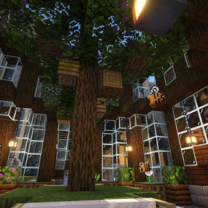 Main Dome of the Edurus Botanical Garden