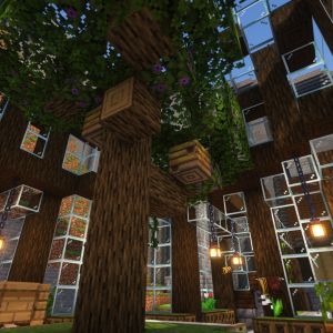 Main Dome of the Edurus Botanical Garden