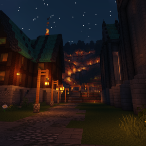 Side Street at night