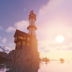 Edurus Bay, Lighthouse