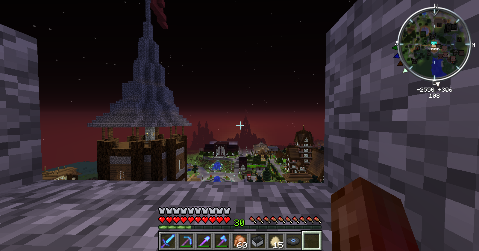 Arcadia Kathedrale im Sonnenuntergang