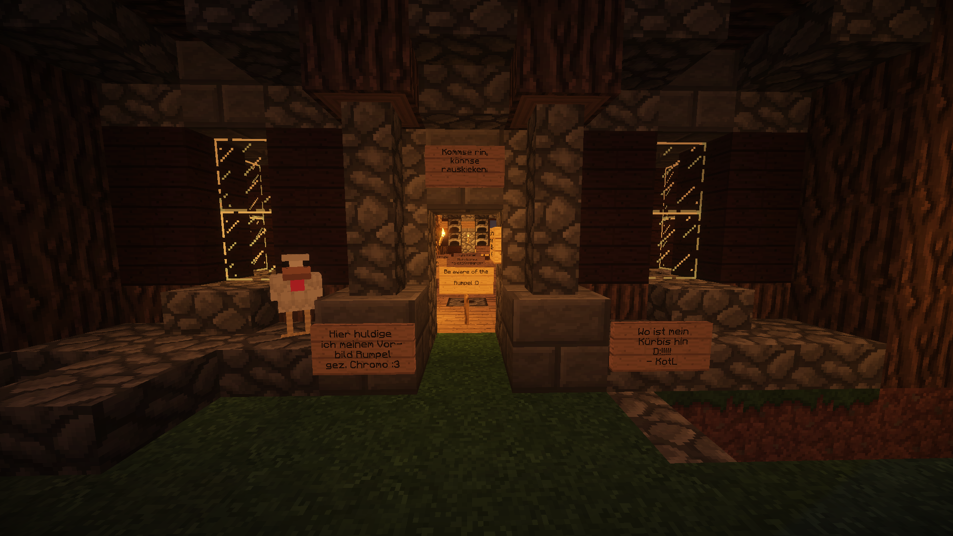 Chromoxids Nette Hütte