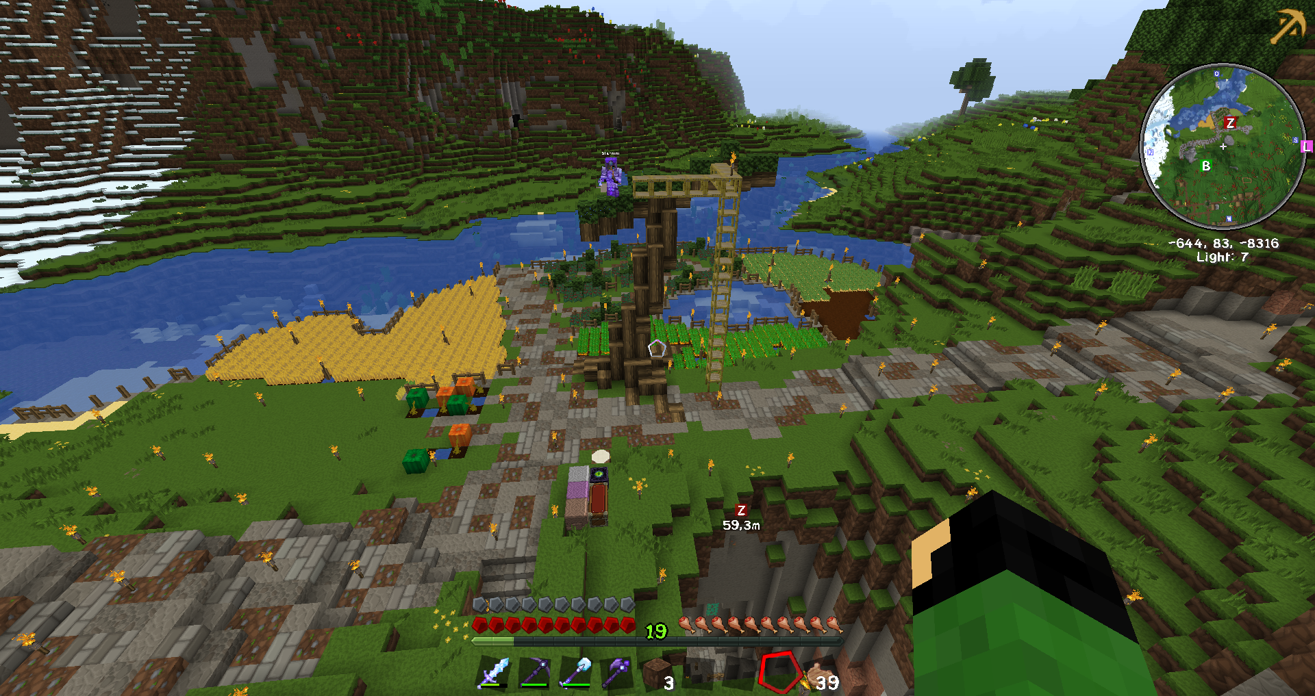 Der Baum wäre jetzt fertig, meinte sie.