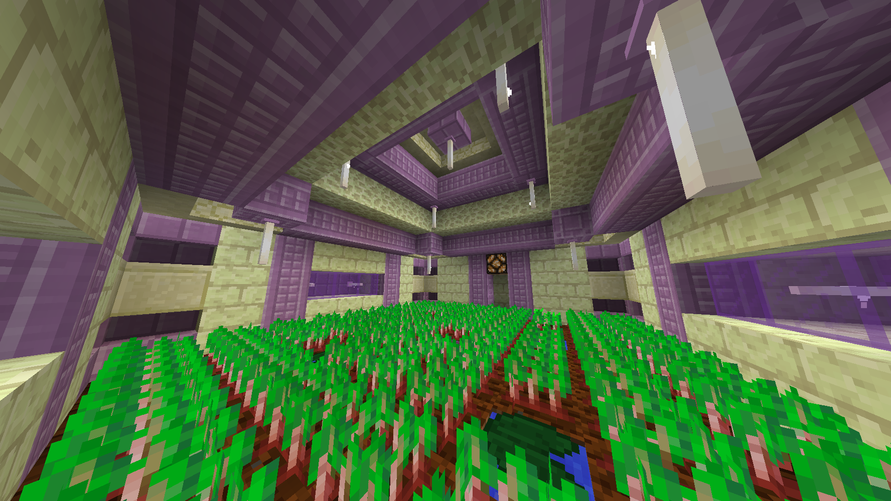 Eine Rote-Bete-Farm im End-Stil