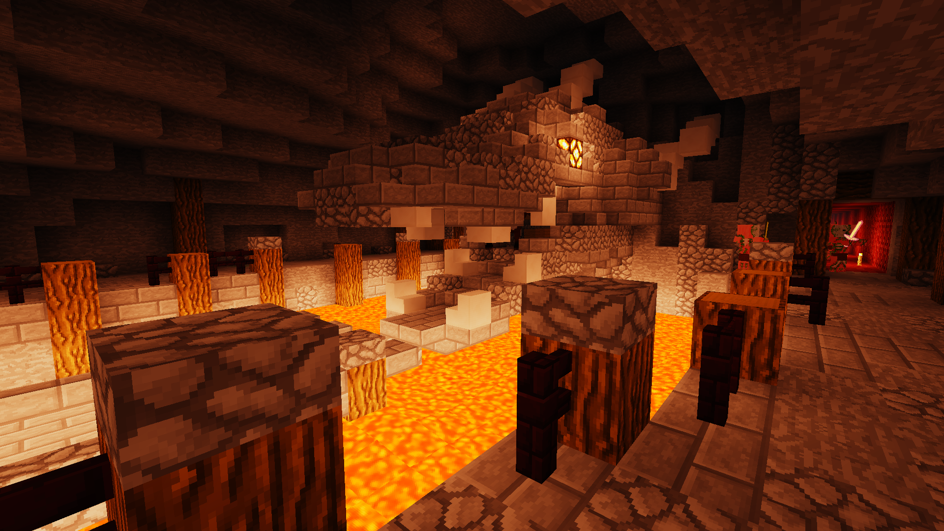 Eingang im Nether zu Fantas Reich