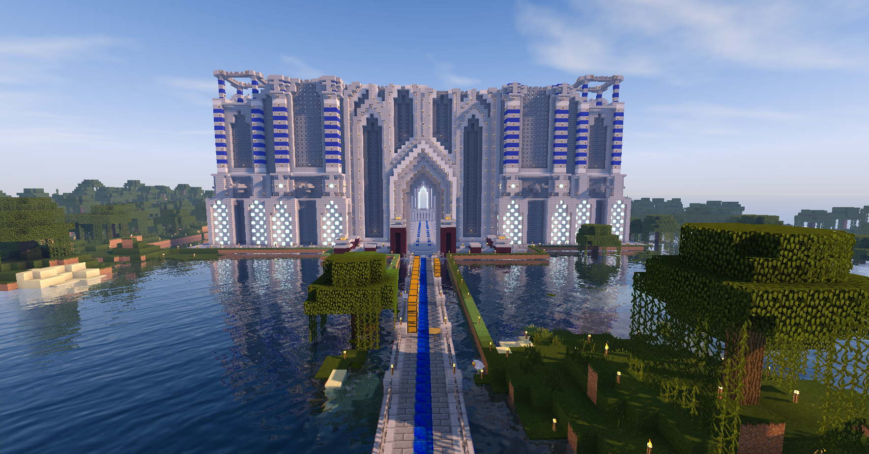 Front im Morgengrauen.