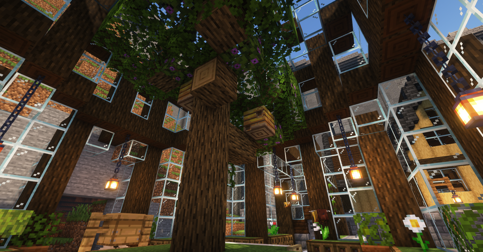 Main Dome of the Edurus Botanical Garden