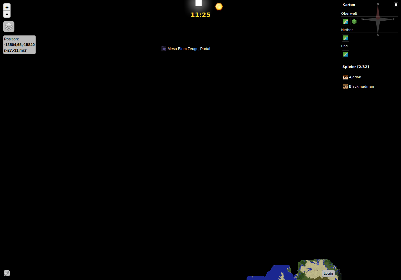 Nicht kartografiertes Mesa-Biom?