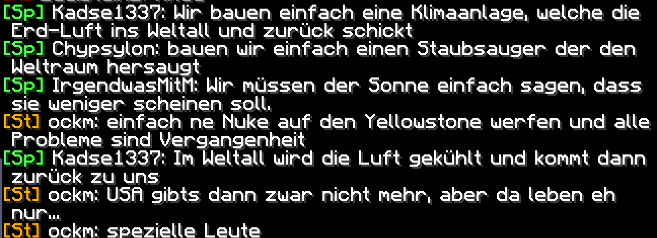 Planung zum Klimaschutz