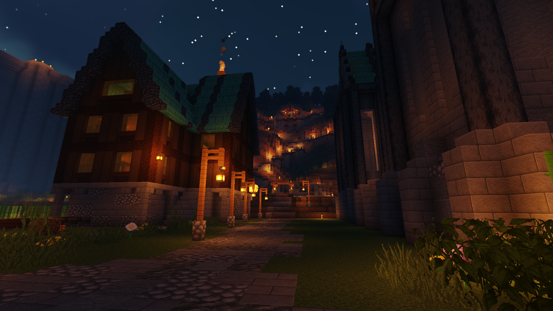 Side Street at night