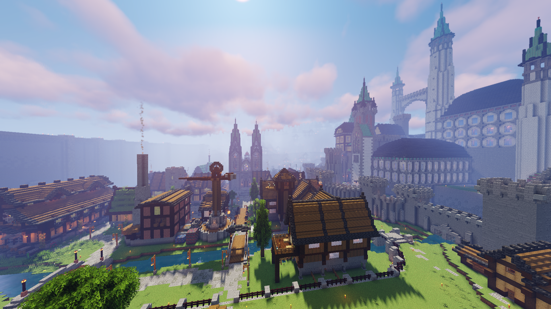 View of the City from the Northern Mountainside