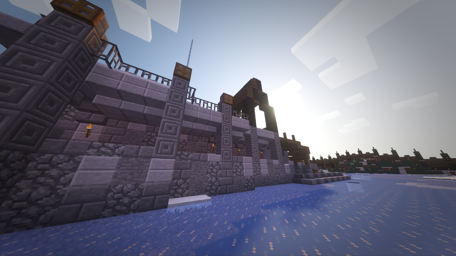 Westausläufer des Flusses