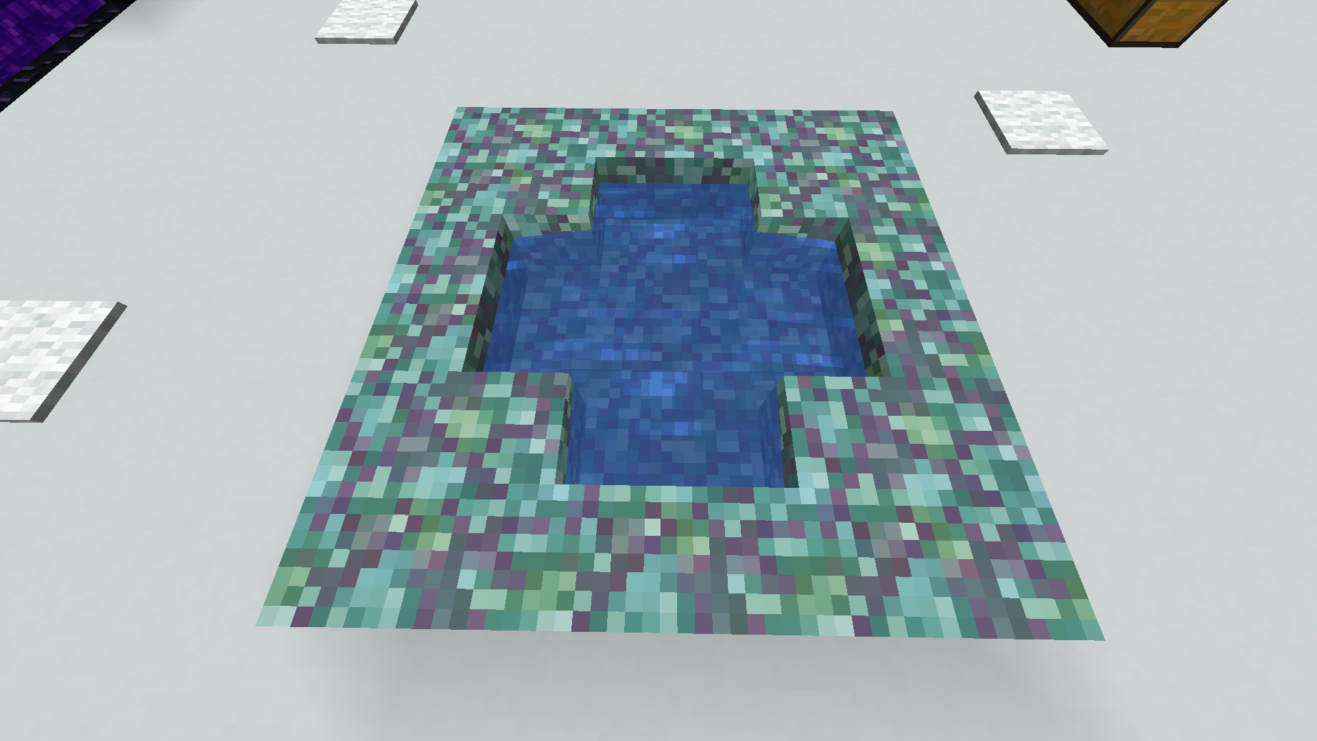 yay! Wasser in Nicht-Wasser!